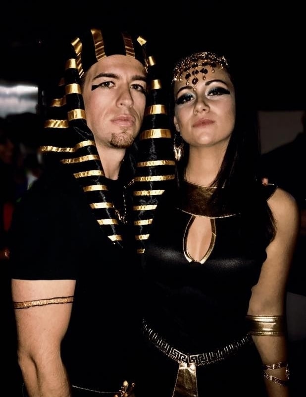 costumes de Cléopâtre égyptien