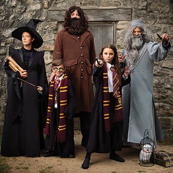 Costume Harry Potter pour hommes, monde de luxe de Cameroon