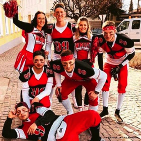 Costumes de Pom Pom Girl TV Filmes